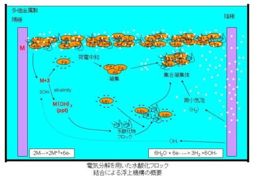 排水処理原理図　株式会社イガデン